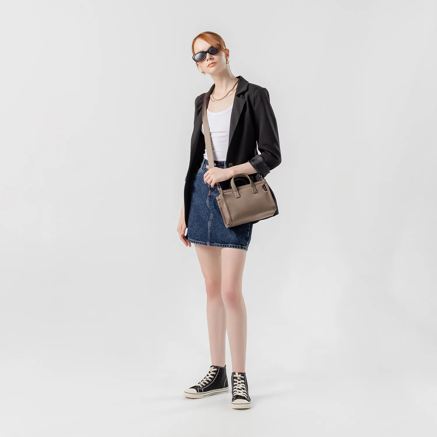 ESTELA 2 AIR S CROSSBODY BAG - MOCHA
